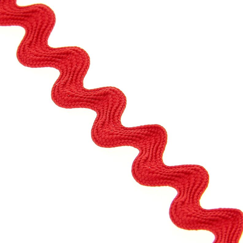 Tasiemka falowana [12 mm] – czerwień,  image number 1