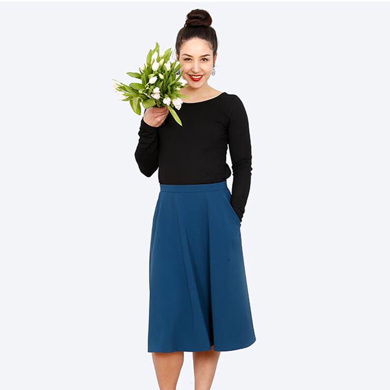 FRAU BELLA – spódnica z półkola z kieszeniami, Studio Schnittreif | XS - XXL,  image number 5