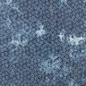 Tkanina pikowana chambray w batikowe kwiaty – dżins,  thumbnail number 6