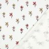 Dżersej wafel kwiaty | Poppy Fabrics – kość słoniowa/brzoskwinia,  thumbnail number 4