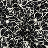 Satyna bawełniana Magnolia | Nerida Hansen – czerń/mleczna biel,  thumbnail number 3