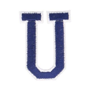 Aplikacja Litera U [ Wysokość: 4,6 cm ] – granat, 