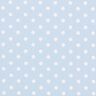 Popelina bawełniana Duże kropki – jasnoniebieski/biel,  thumbnail number 1
