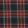 Szkocka krata Tartan kratka duża – czerń,  thumbnail number 1