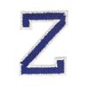 Aplikacja litera Z [ Wysokość: 4,6 cm ] – granat,  thumbnail number 1