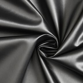 Tkanina tapicerska Imitacja skóry połyskujący – szary kamienny, 