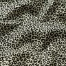 Dżersej bawełniany miniaturowy nadruk w panterkę – greige/czerń,  thumbnail number 2