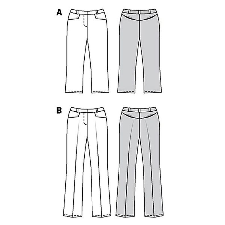 Spodnie | Spodnie 7/8, Burda 6432 | 34 - 46,  image number 4