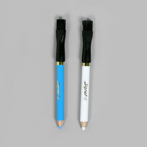 Ołówki kredowe – turkus/biel | YKK, 