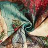 Panel dekoracyjny Gobelin rower – jasnobeżowy/czerwień karminowa,  thumbnail number 3