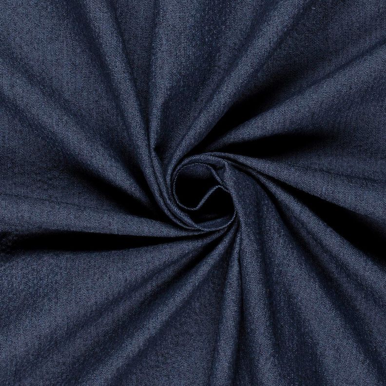 Denim z mieszanki bawełny, kora – granat,  image number 5