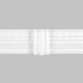 Taśma zakładkowa 3x, 50 mm – biel | Gerster, 