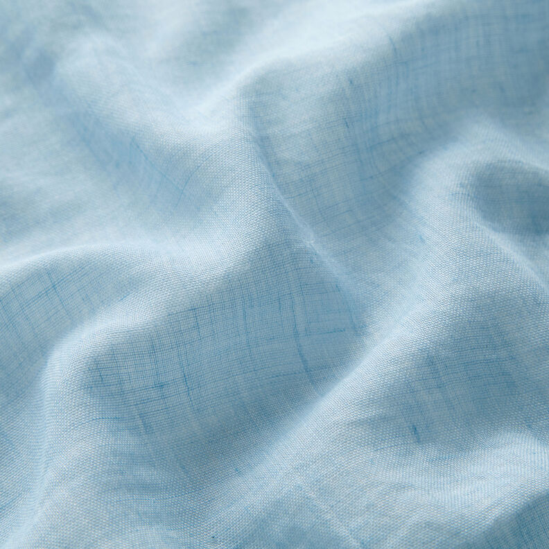 Woal z zagnieceniami, melanż – jasnoniebieski,  image number 2