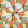 Popelina bawełniana w abstrakcyjne kształty | Nerida Hansen – oliwka/homar,  thumbnail number 3