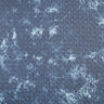 Tkanina pikowana chambray w batikowe kwiaty – dżins,  thumbnail number 1