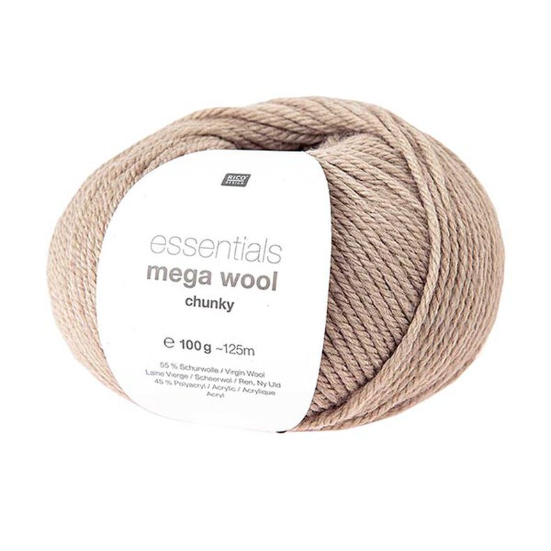 Essentials Mega Wool chunky | Rico Design – naturalny,  image number 1