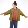 FRAU SINA - kurteczka kimono ze skośnymi kieszeniami, Studio Schnittreif | XS - XXL,  thumbnail number 4