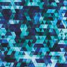 Softshell kolorowe trójkąty nadruk cyfrowy – ciemnogranatowy/turkus,  thumbnail number 6