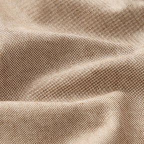 Tkanina dekoracyjna półpanama chambray, z recyklingu – średni brąz | Resztka 100cm, 