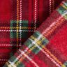Miękki polar klasyczna krata – ciemnoczerwony/zielony jodłowy,  thumbnail number 4