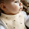 GOTS Dżersej prążkowany małe samochody | Poppy Fabrics – krem/czarny brąz,  thumbnail number 7