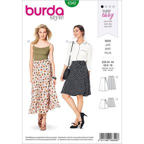 Spódnica, Burda 6340 | 34 - 44, 