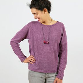 FRAU VEGA – swobodna bluzka z kopertowym tyłem, Studio Schnittreif | XS - XXL, 