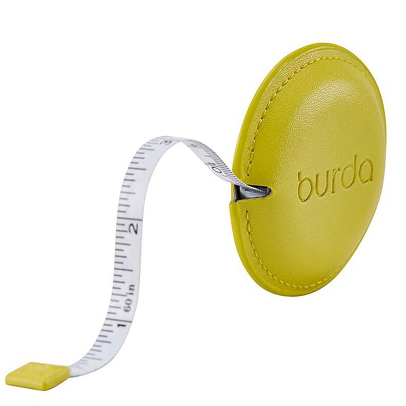 miara zwijana o długości 150 cm – żółć | Burda,  image number 2