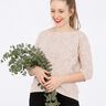 FRAU KARLA – letnia bluzka z rękawem 3/4, Studio Schnittreif | XS - XXL,  thumbnail number 4