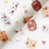 Kreton kocie pyszczki – biel,  thumbnail number 4