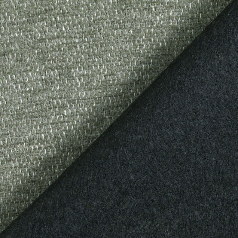 Tkanina tapicerska Szenila Melanż – zieleń trzcinowa/srebrnoszary, image number 3
