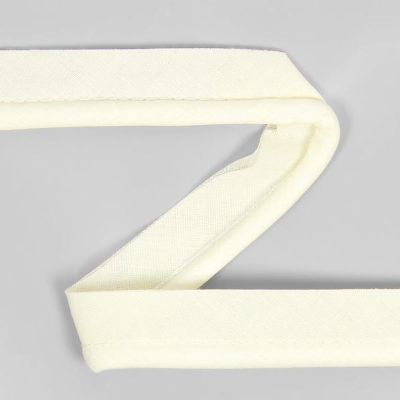 Taśma wypustkowa z bawełny [20 mm] - biel wełny,  image number 1