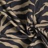 Tkanina tapicerska Żakard zebra – khaki/czerń,  thumbnail number 3