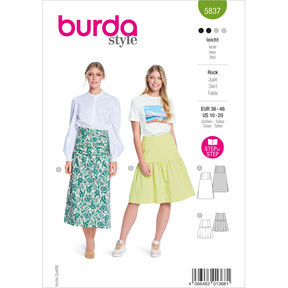 Spódnica | Burda 5837 | 36-46, 