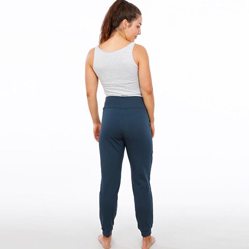 FRAU NELLI – spodnie dresowe za kostkę z szerokim pasem, Studio Schnittreif | XS - XXL,  image number 3