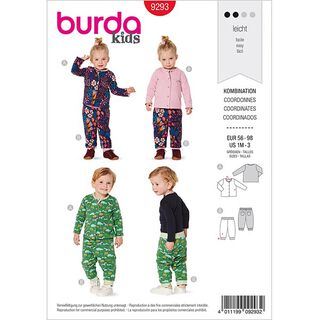 Casaco, Burda 9293 | 56-98, 