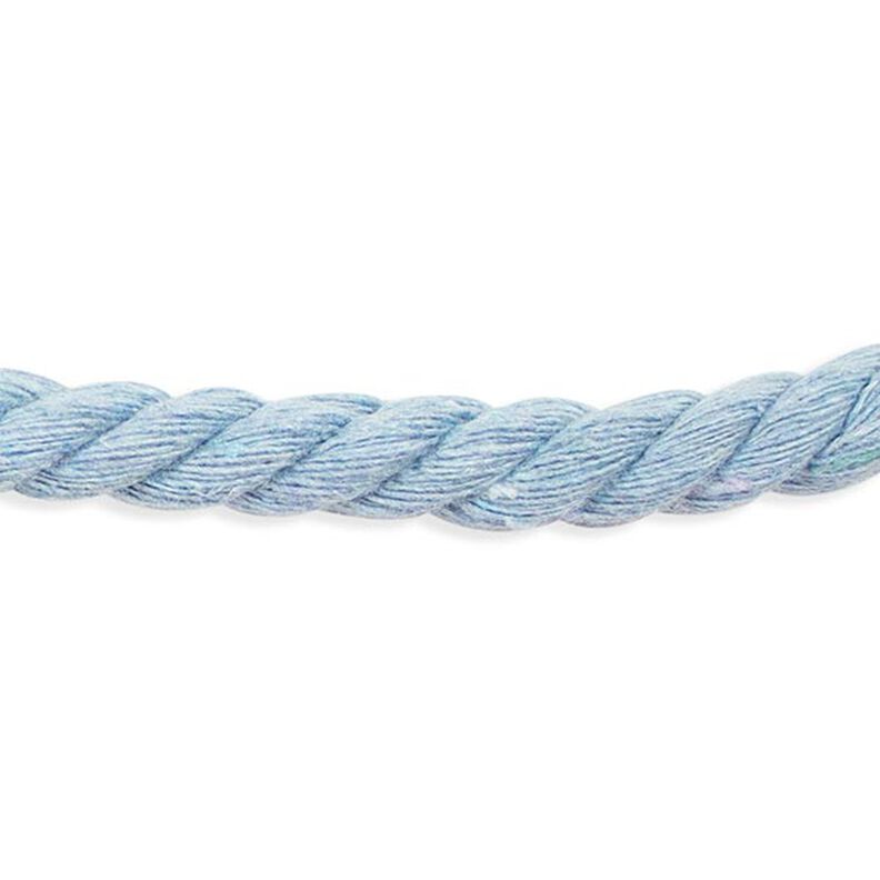 Sznurek bawełniany [ Ø 8 mm ] – jasnoniebieski,  image number 1