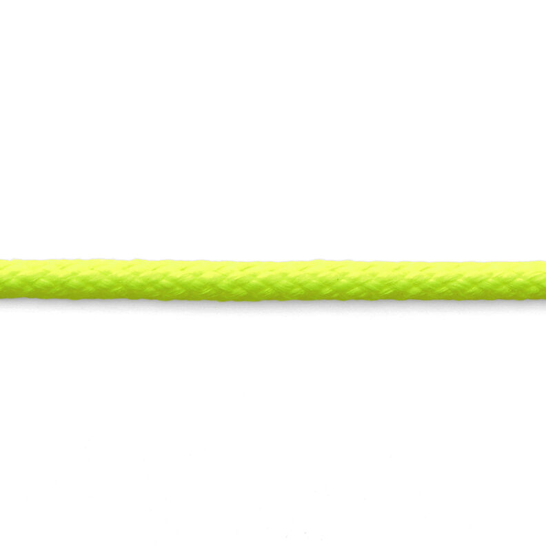 Sznurek anorak [Ø 4 mm] – neonowa żółć,  image number 2