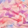Dżersej bawełniany kolorowe motyle nadruk cyfrowy | Poppy Fabrics – różowy/błękit,  thumbnail number 2