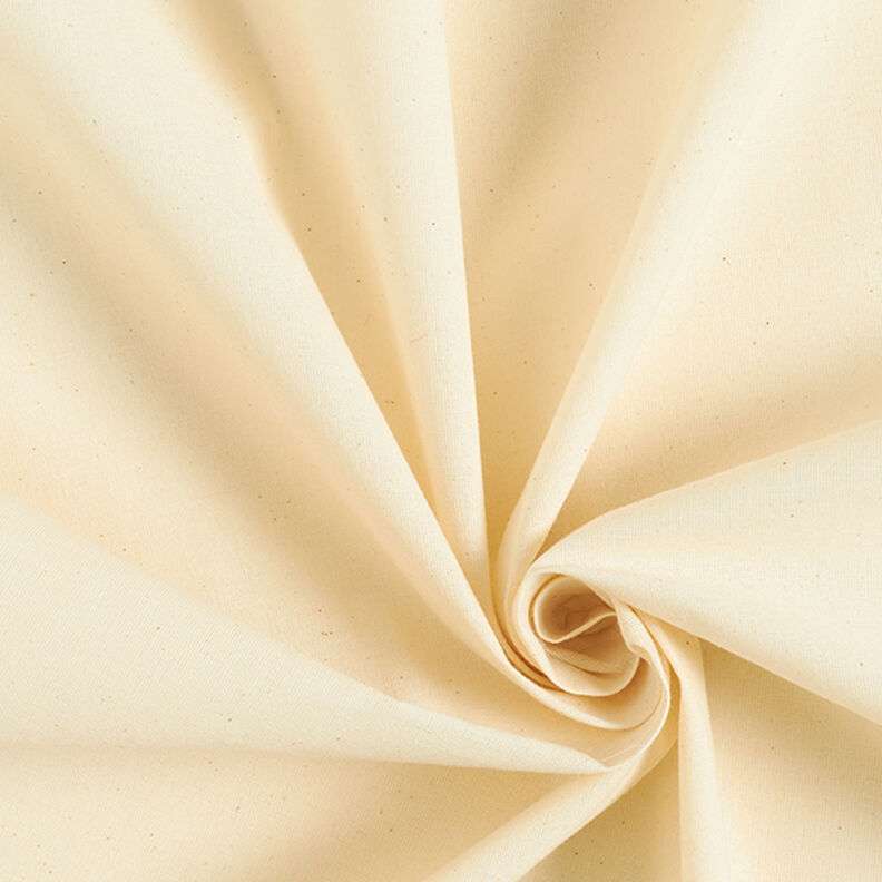 Tkanina bawełniana woal surowy 170 cm – jasnobeżowy,  image number 1