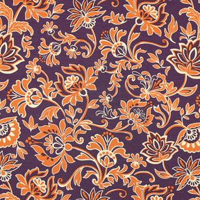 Dżersej romanit kwiaty paisley | Poppy Fabrics – lilia, 