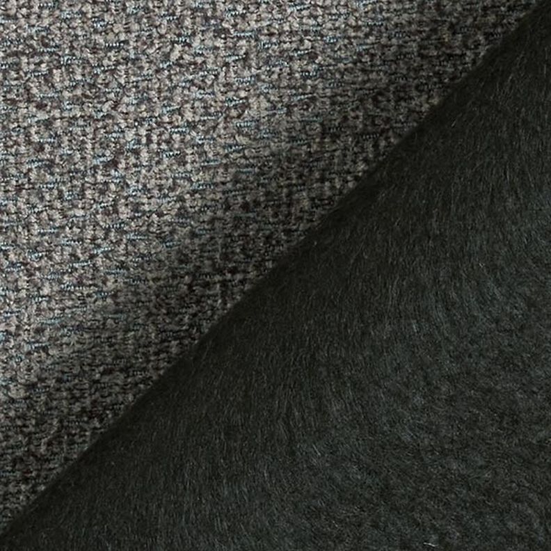 Tkanina tapicerska efekt szenili – ciemnoszary,  image number 3