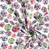 Kreton Tkanina na licencji Avengers płytki z motywami | Marvel – biel,  thumbnail number 3