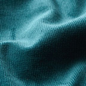 Sztruks drobny strecz – petrol, 