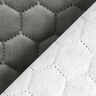 Tkanina tapicerska pikowany aksamit plaster miodu – antracyt,  thumbnail number 6