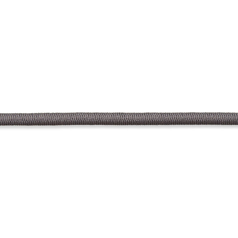 Sznurek gumkowy [Ø 3 mm] – ciemnoszary,  image number 1