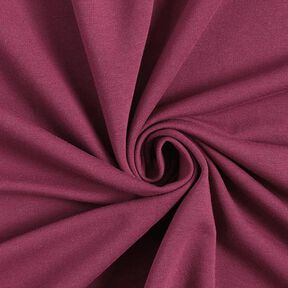 Lekka dresówka bawełniana jednokol. – bordo, 