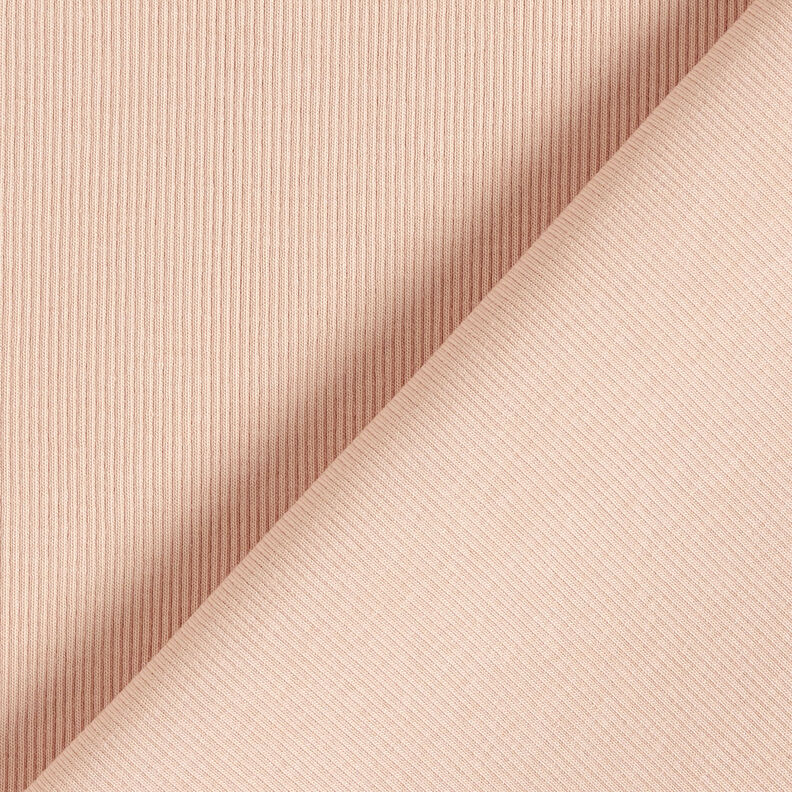 drobne prążki Dżersej bawełniany – różowy, image number 3
