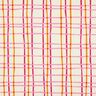 Popelina bawełniana falista krata | Poppy Fabrics – krem/róż,  thumbnail number 1