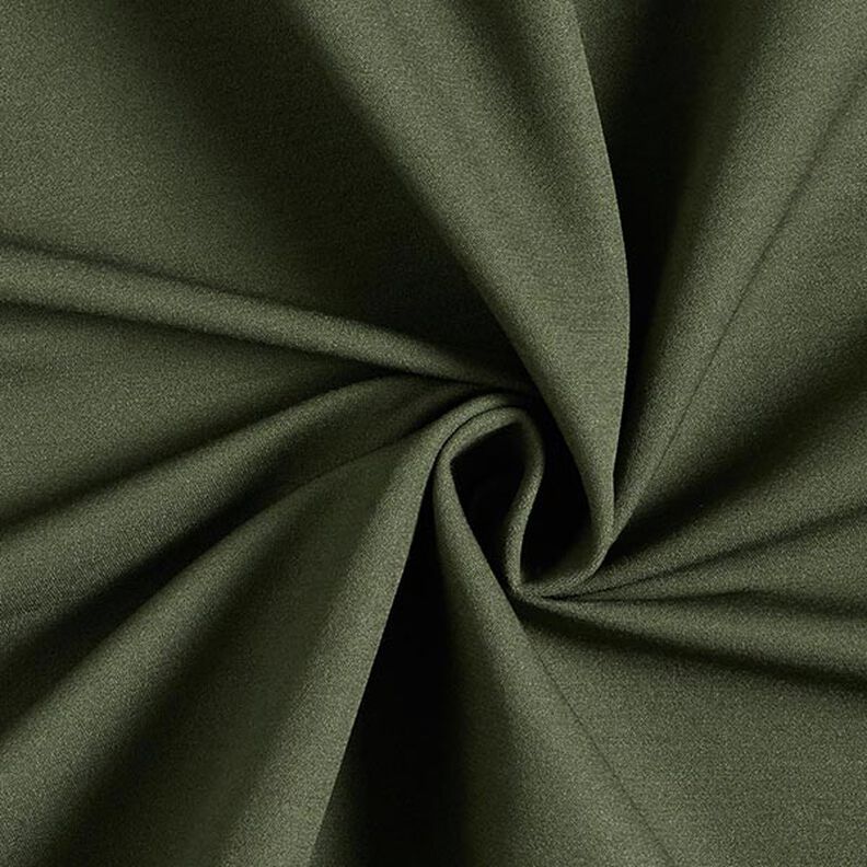 Bardzo elastyczny strecz na spodnie, jednokolorowy – khaki, image number 1
